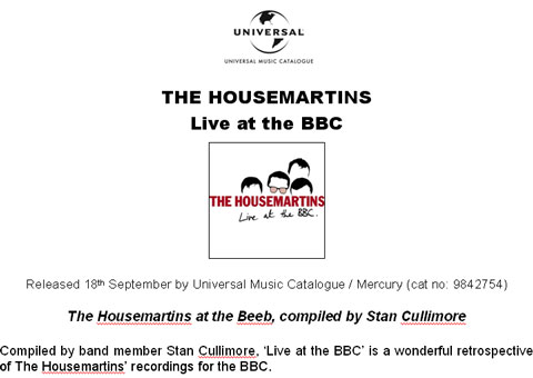 martins live at the BBC